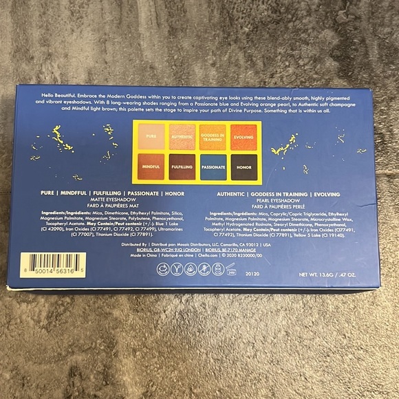 CHELLA - Divine Purpose Eyeshadow Palette Limited Edition - Picture 5 of 6